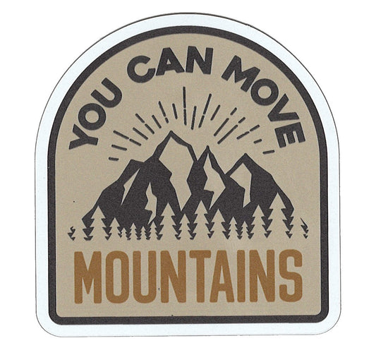 Small Flex Magnet - You Can Move Mountains