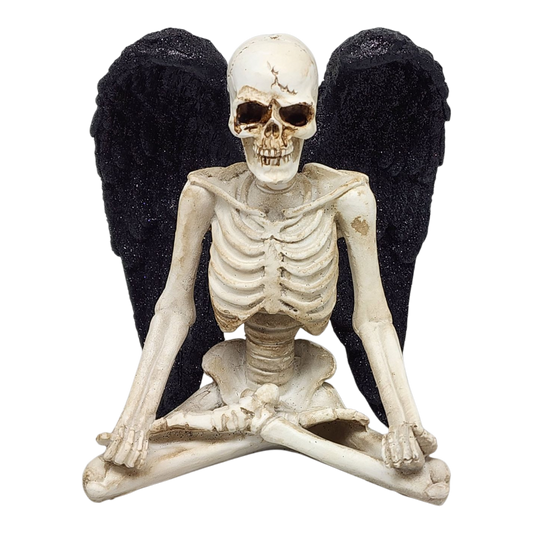 Yoga Skeleton Figurine - Sukhasana Pose
