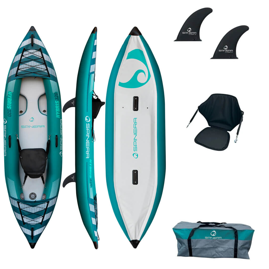 Spinera Hybris 105 Solo Inflatable Kayak [10.5 ft x 35.5 in]