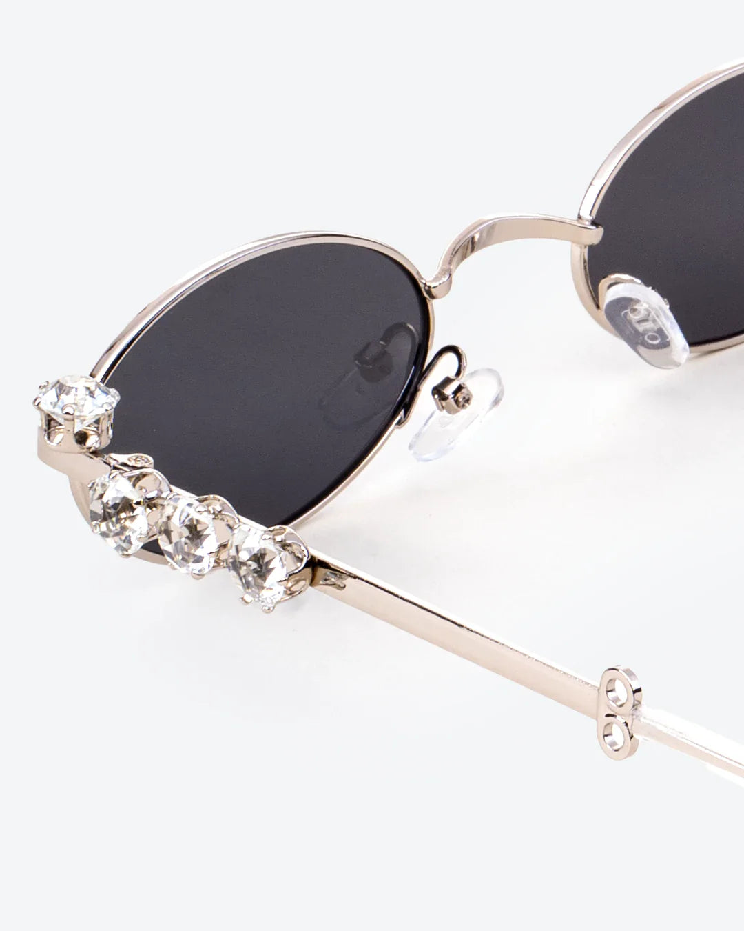 SOLEIL - Black Lenses,Chrome Frame