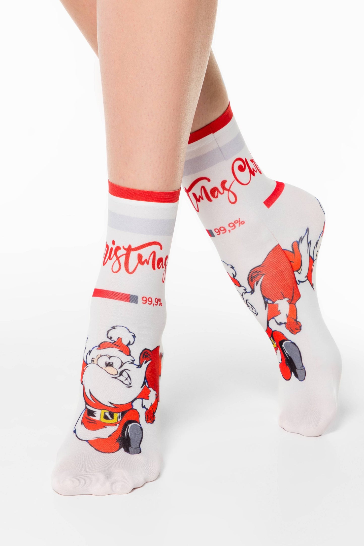 Socks Conte Fantasy 126 - New Year's Designs