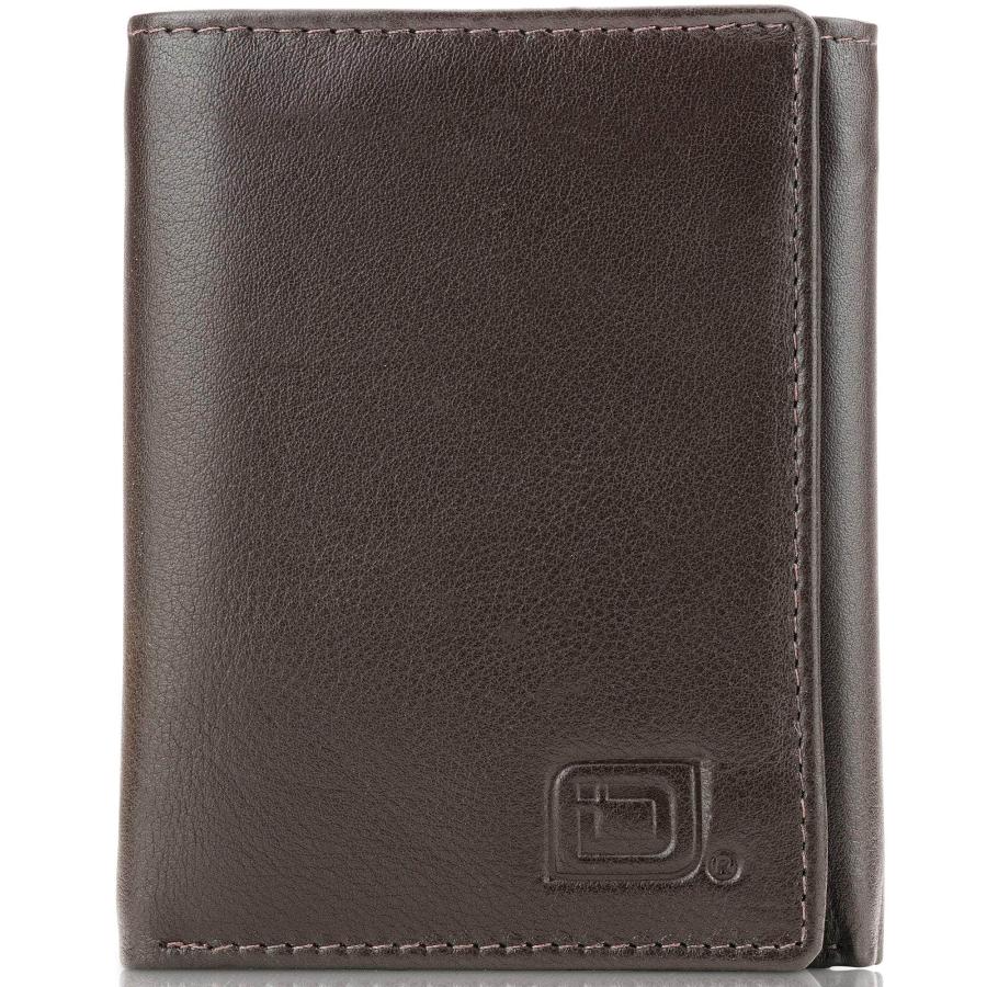 Mens RFID Wallet - Extra Capacity Trifold 7 slot with ID Window