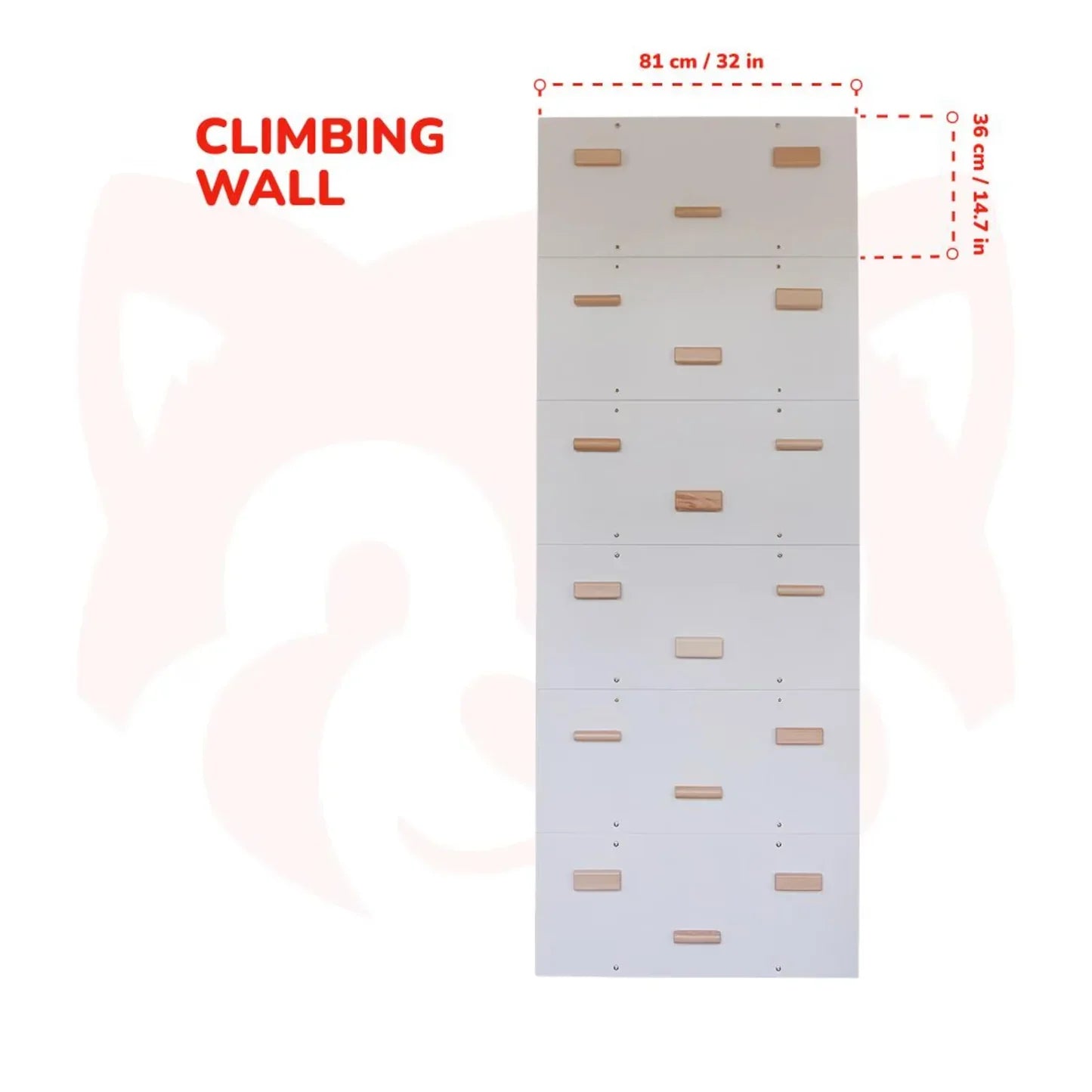 Swedish Climbing Wall by Wood and Hearts