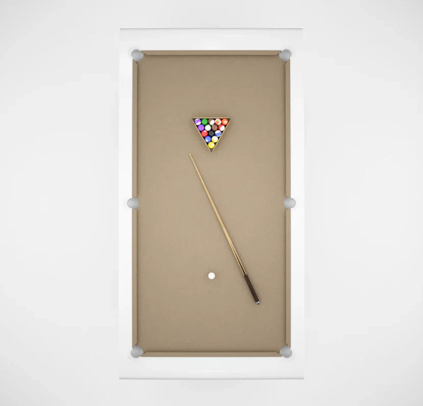 White Billiards The Sofia Modern Slate Pool Table