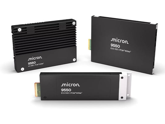 MICRON 9550 MAX 25600GB NVME U.2 (15MM) ENTERPRISE SSD SINGLE PACK