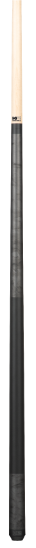 K2 Cue Matte Smoke with Black Simulated Wrap