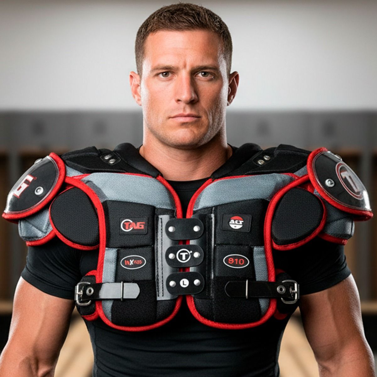 ALT4 Football Shoulder Pads - Position Specific Options