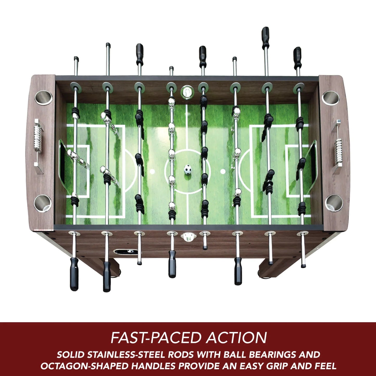 Hathaway Driftwood 56-in Foosball Table
