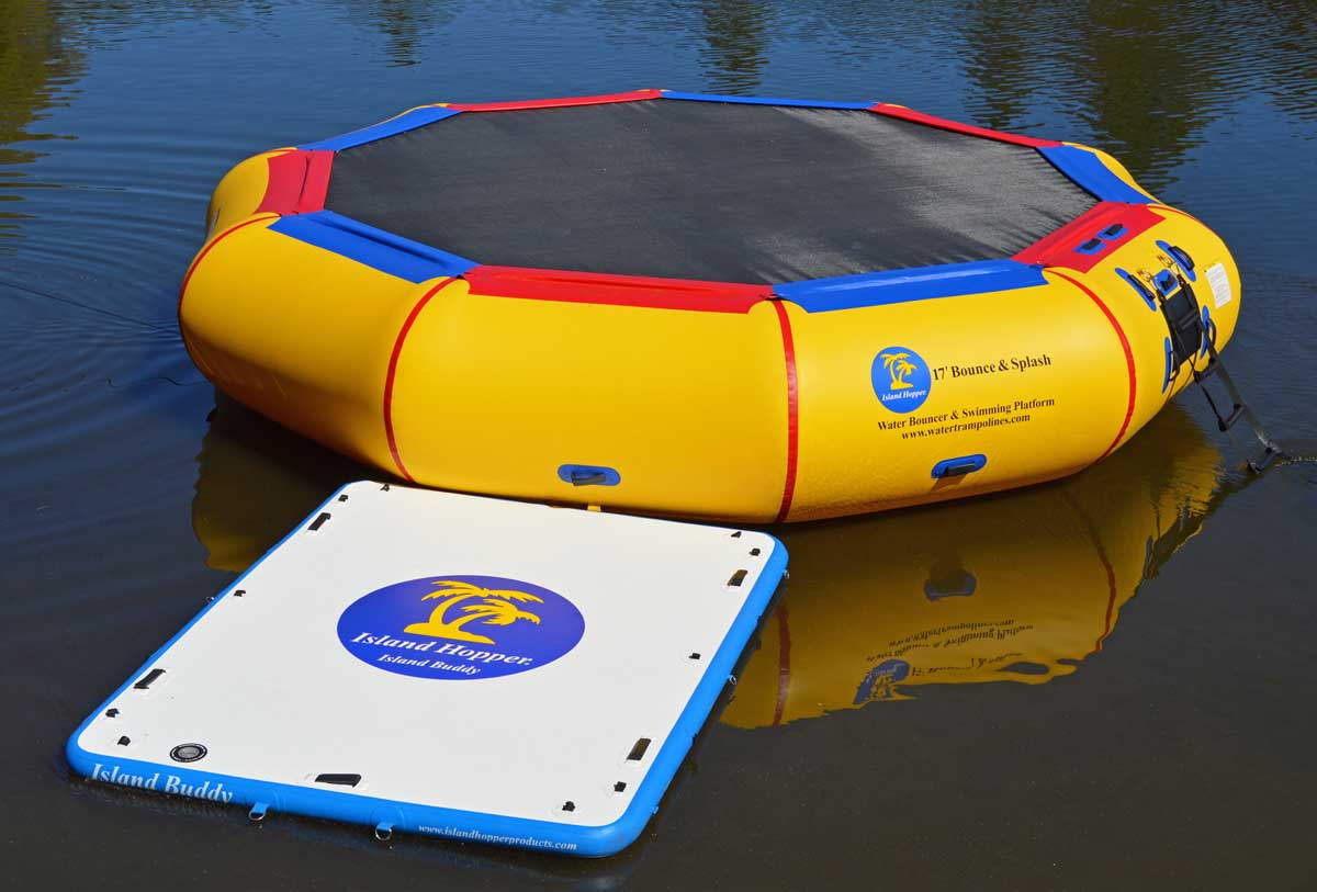 Island Buddy Inflatable Water Platform & Dock by Island Hopper