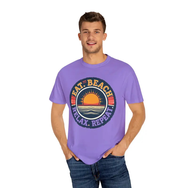 Ocean State Styles Island Reef Garment Dyed Eat Beach Tee