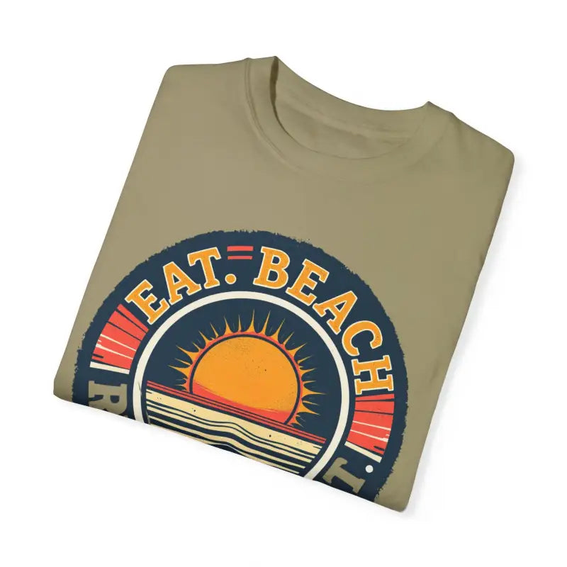 Ocean State Styles Island Reef Garment Dyed Eat Beach Tee