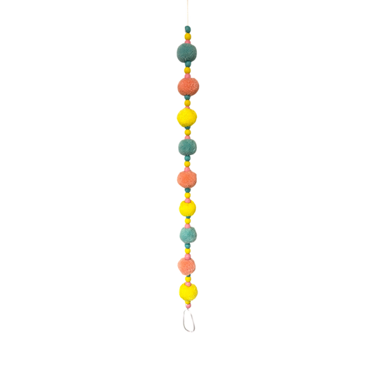 Brights Wool Ball Garland
