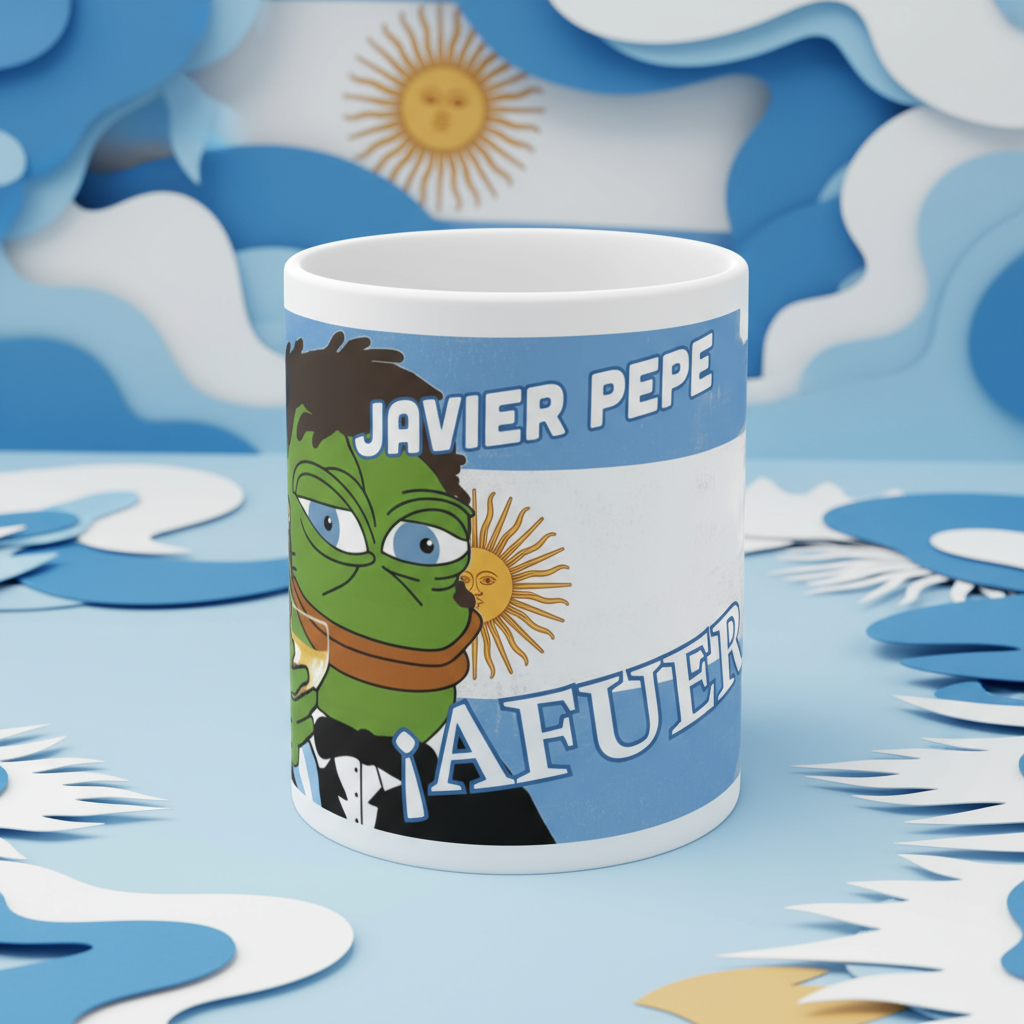 Javier Milei Pepe "Afuera" Mug - 4LibertyShop.com