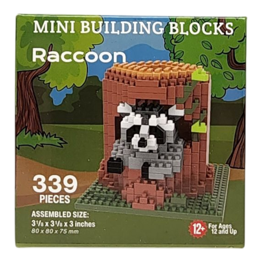 Mini Building Blocks - Raccoon