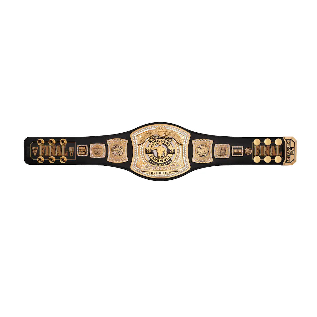 John Cena WWE Autographed Thank You Cena Mini Title In Gift Box - Limited Edition of 200