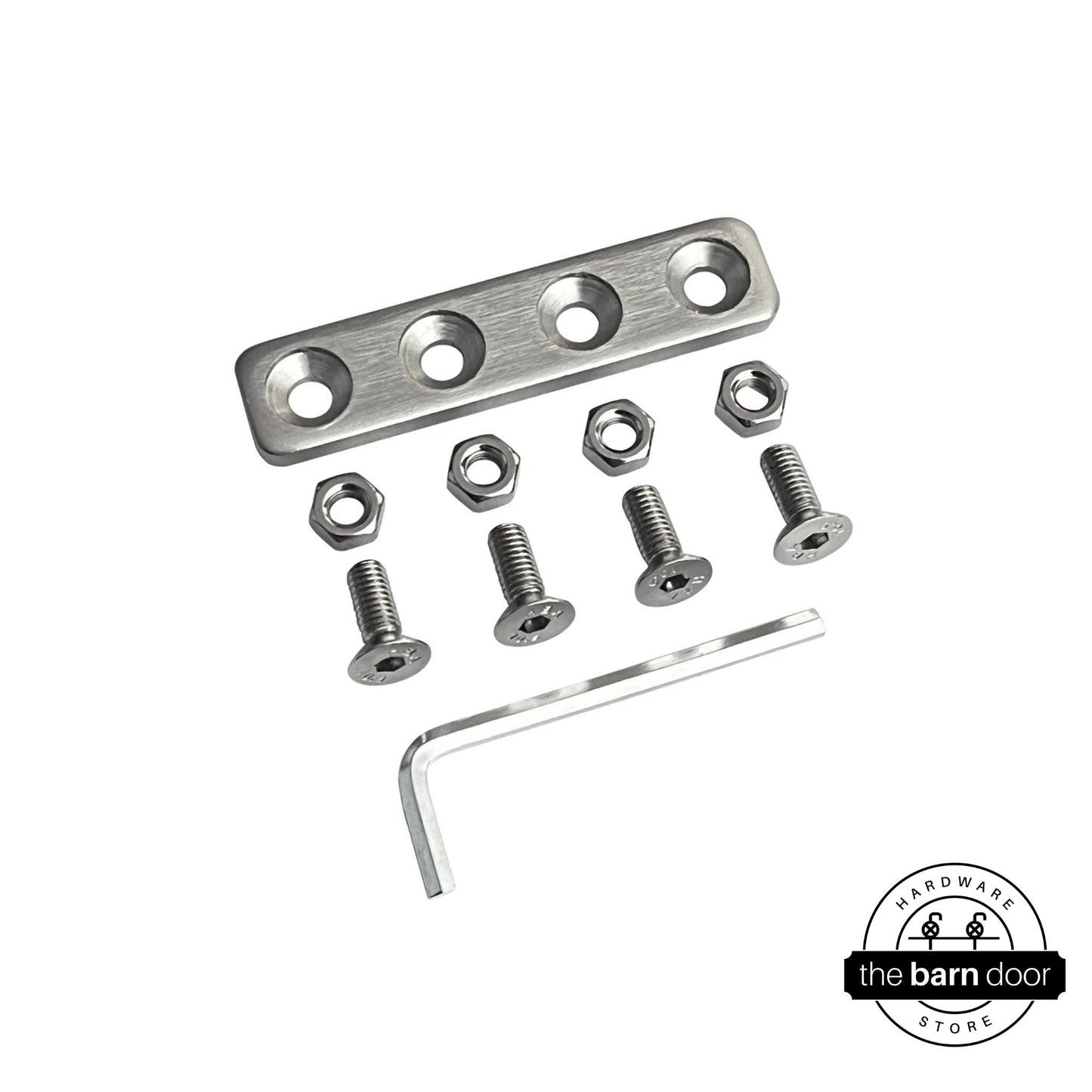 Junction Plate for Barn Door Hardware