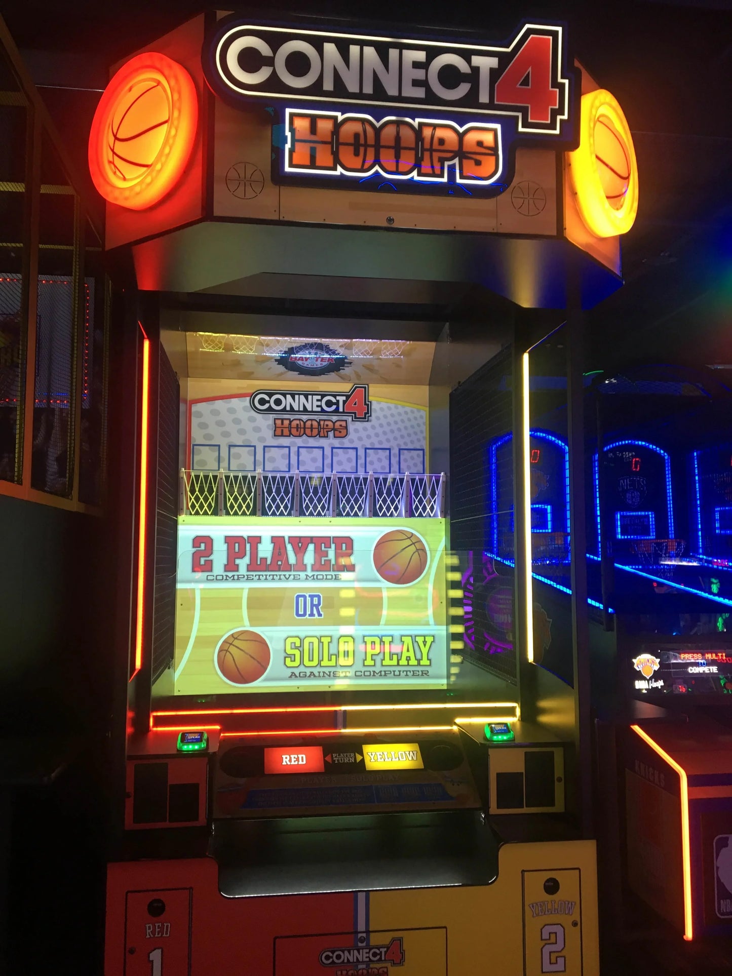 Connect 4 Hoops