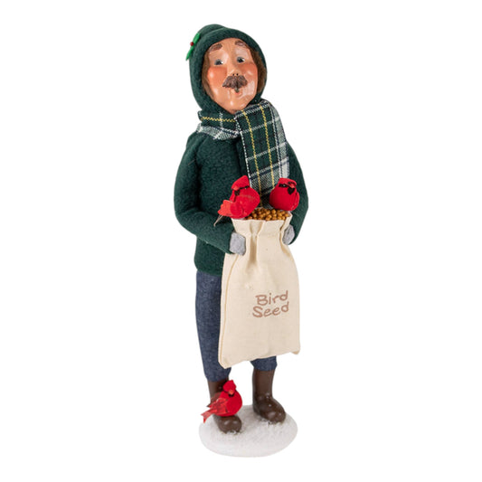 Cardinal Family Carolers - Man
