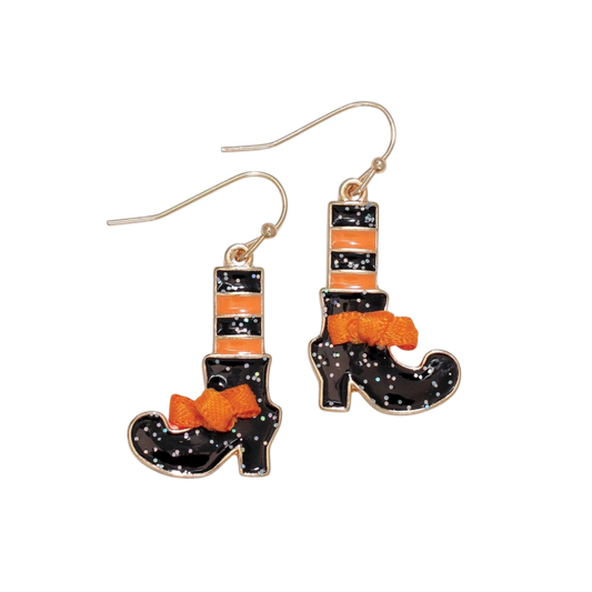 Witchy Boots Earrings