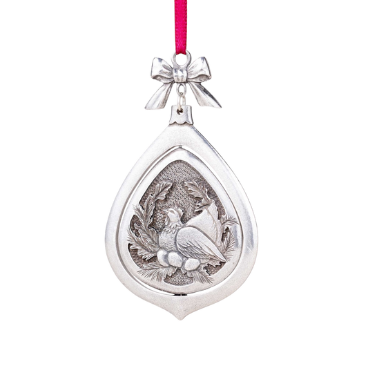 Three French Hens Ornament – Twelve Days of Christmas Series
