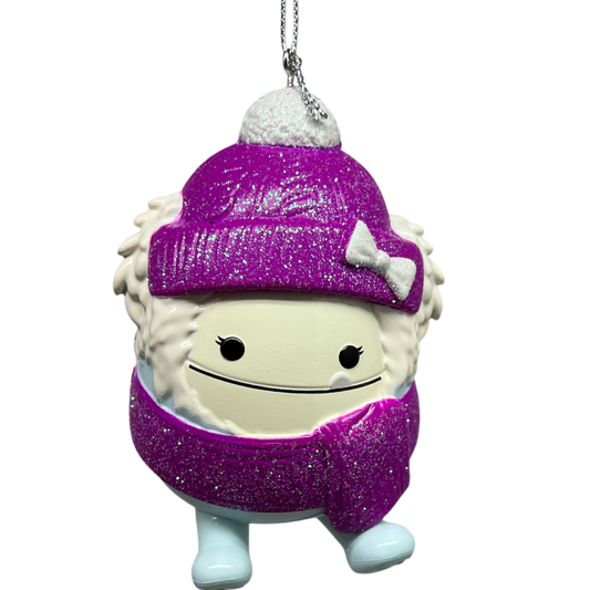 Squishmallow Zozo Bigfoot Ornament