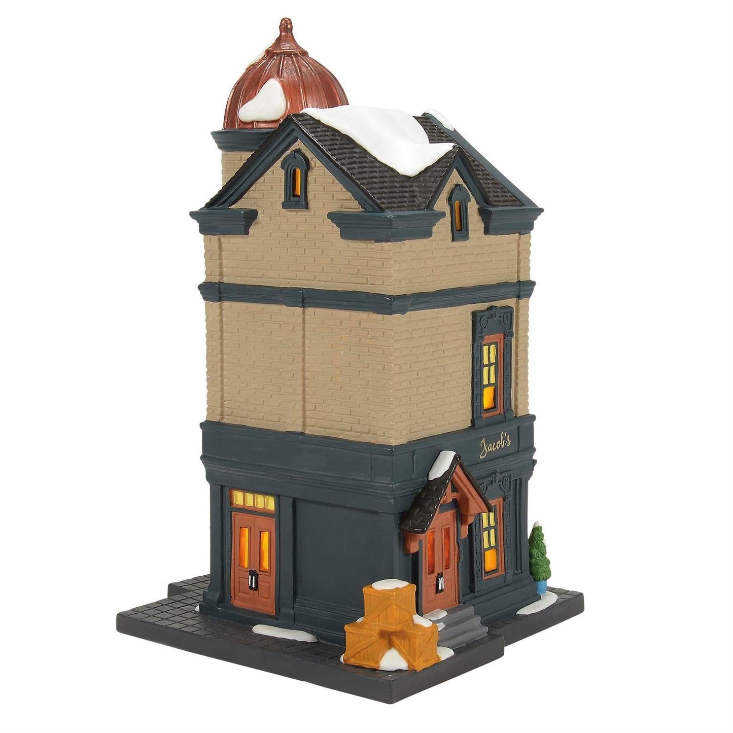 Jacob’s Bagel Shop Lighted Building