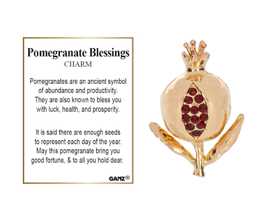 Pomegranate Blessings Charm