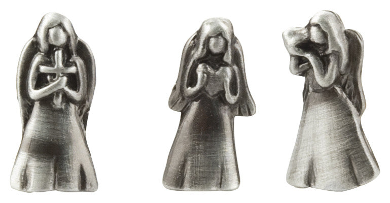 The Three Angels Prayer Box  Charm