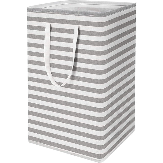 Large Foldable Tall Laundry Basket Storage Basket