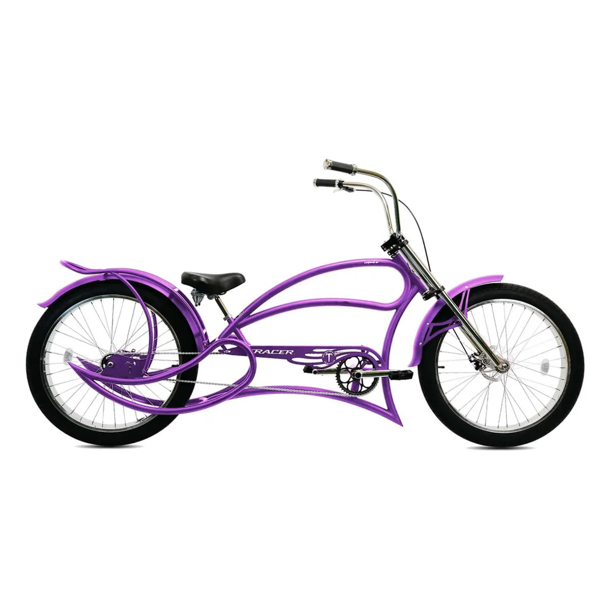 Tracer Leopard GT Chopper Stretch Cruiser Bike