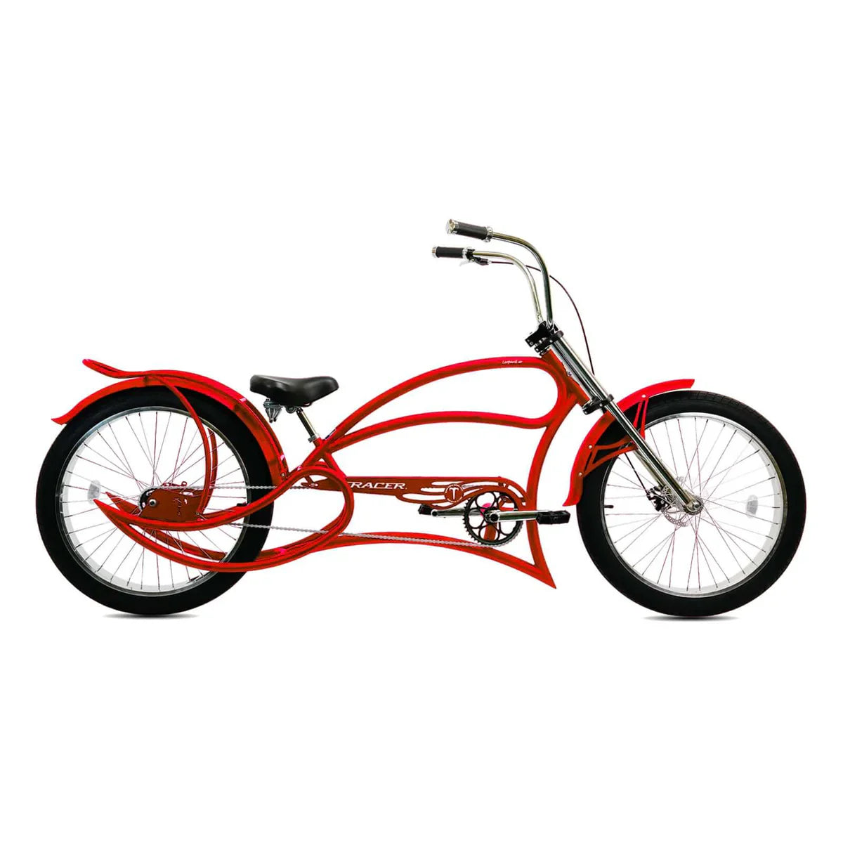 Tracer Leopard GT Chopper Stretch Cruiser Bike