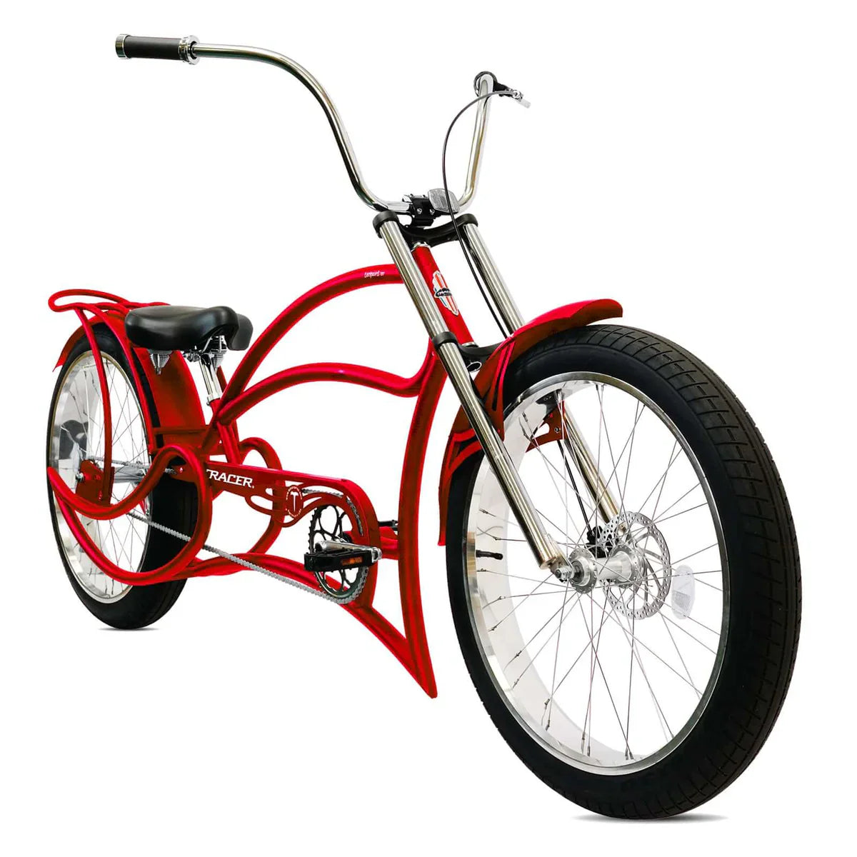 Tracer Leopard GT Chopper Stretch Cruiser Bike