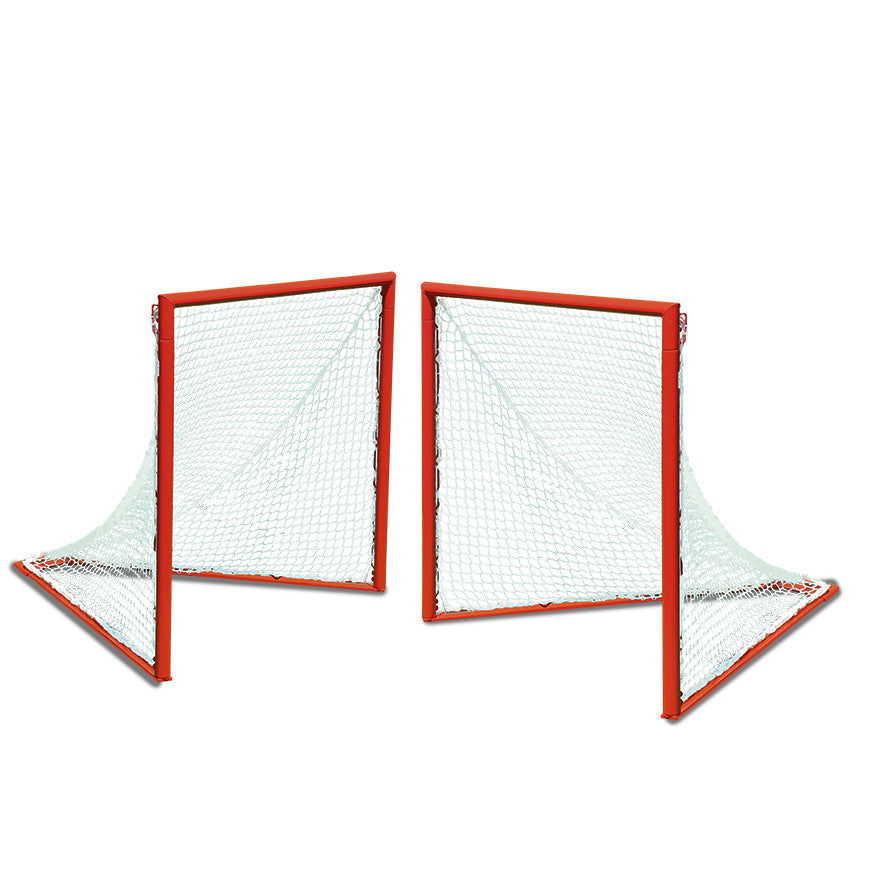 Jaypro Sports Official Box Lacrosse Goal Package 4x4 ft - 2 Goals & Nets