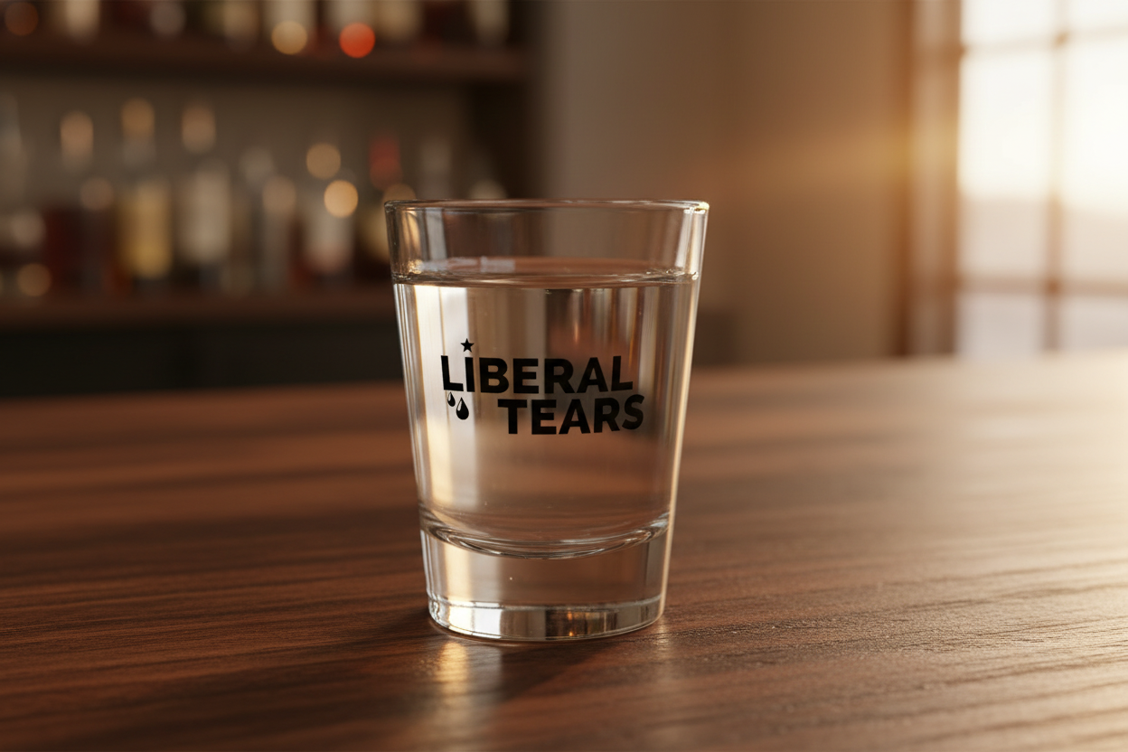 Liberal Tears Shot Glass, 1.5oz - 4LibertyShop.com