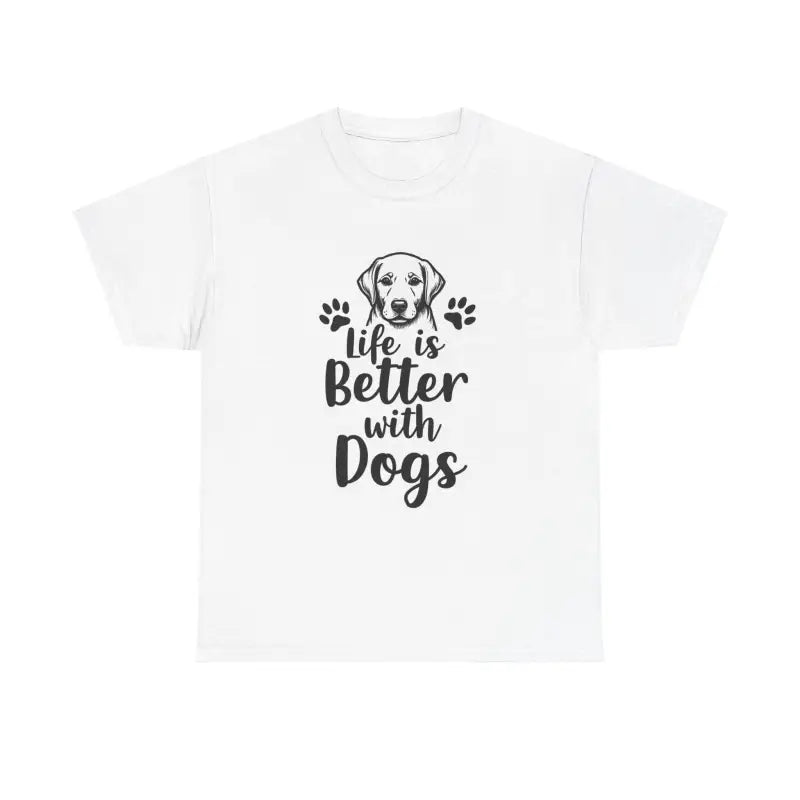 Ocean State Styles T Shirt Life Is Better With Dogs Graphic