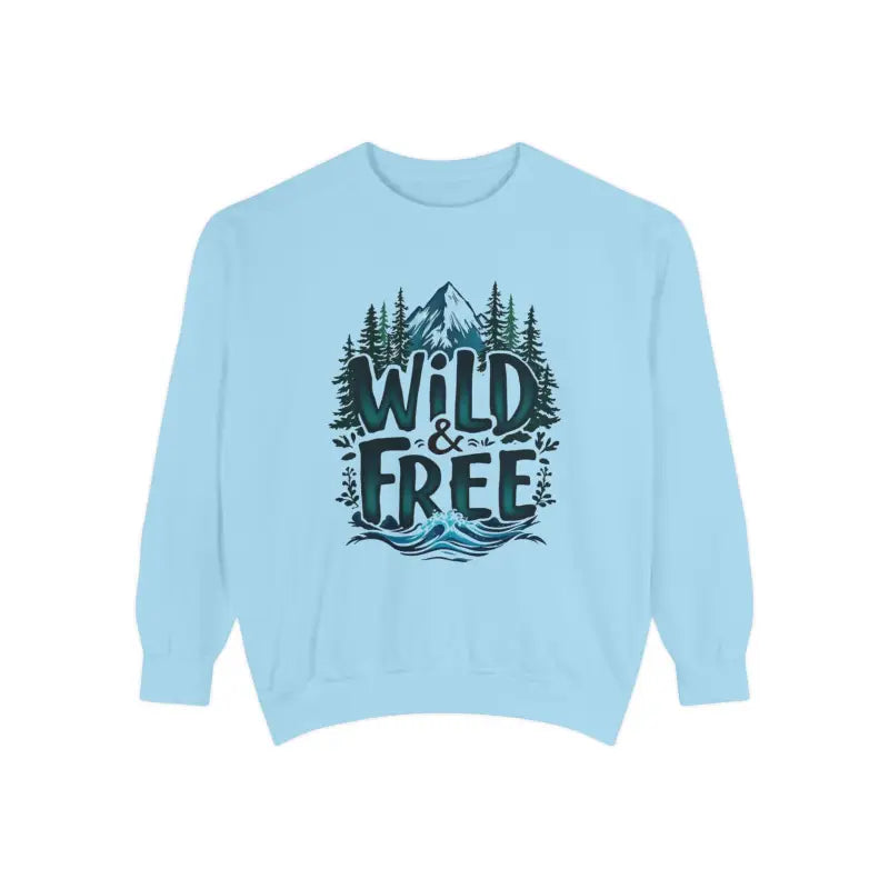Ocean State Styles Sweatshirt Wild And Free Graphic