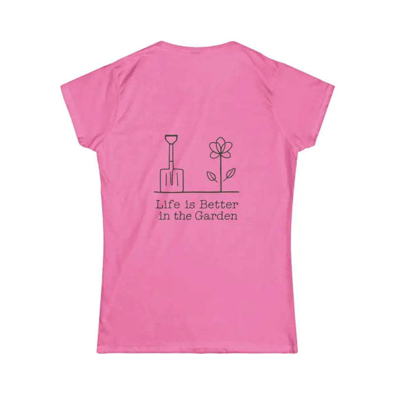 Ocean State Styles Womens Gardening Tee Life Is Better In Garden