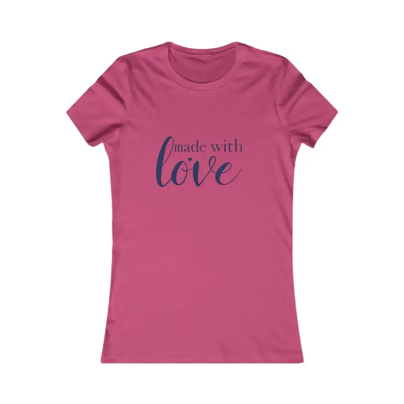 Ocean State Styles Women Short Sleeve TShirt Made With Love