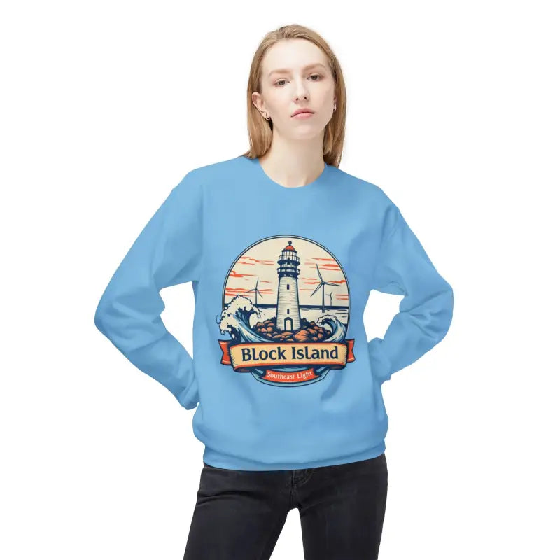 Ocean State Styles Sweatshirt Block Island Lighthouse