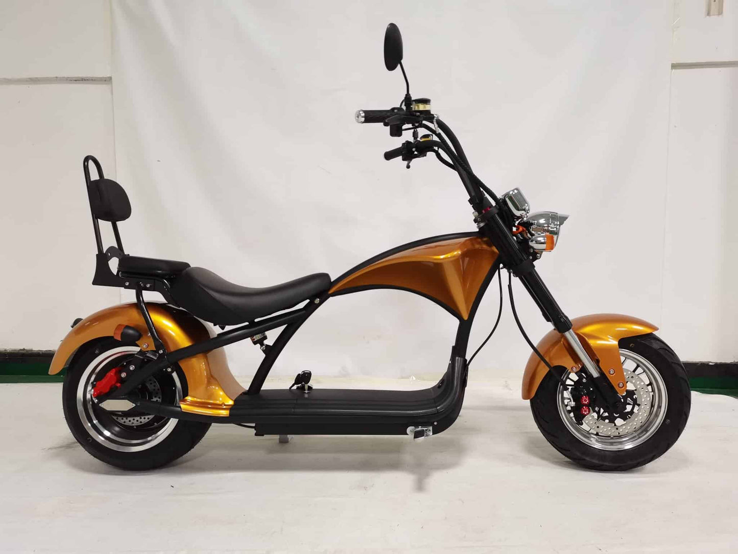 LinksEride E Chopper M1 Electric Scooter - 2-Seater Citycoco Model