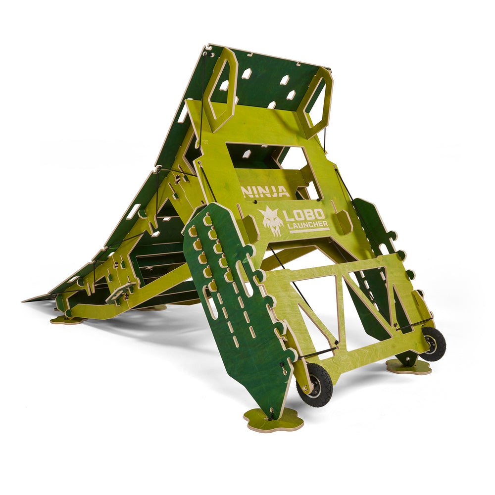 Ninja Lobo Launcher - The Loam Wolf Jump Ramp - 65"-72" Adjustable Height