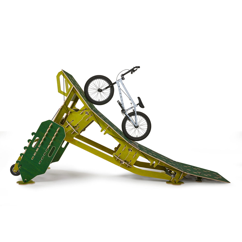 Ninja Lobo Launcher - The Loam Wolf Jump Ramp - 65"-72" Adjustable Height