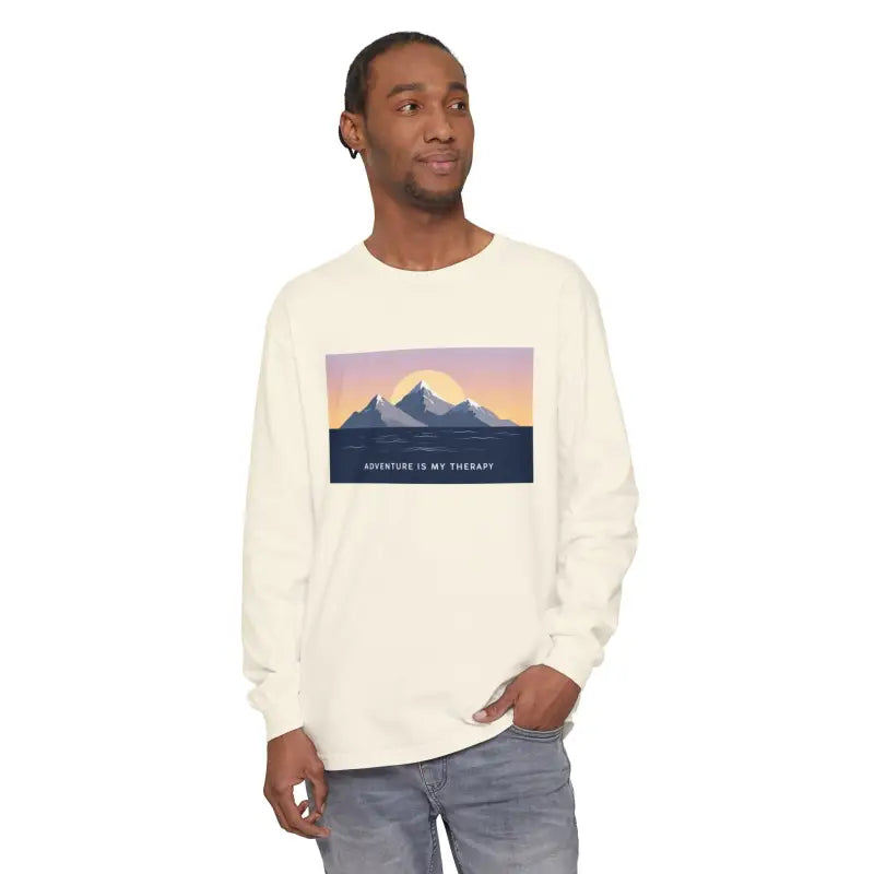 Ocean State Styles Long Sleeve Mountain Sunrise T Shirt