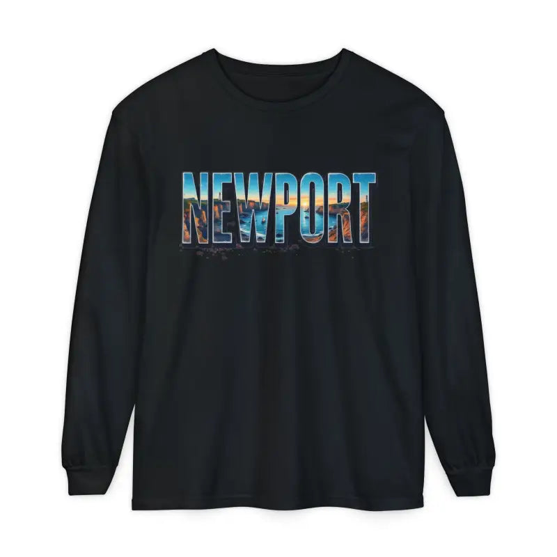 Ocean State Styles T Shirt Newport Beach Vibes Long Sleeve