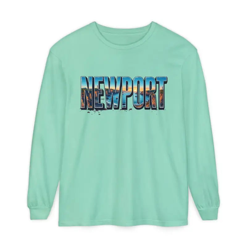 Ocean State Styles T Shirt Newport Beach Vibes Long Sleeve