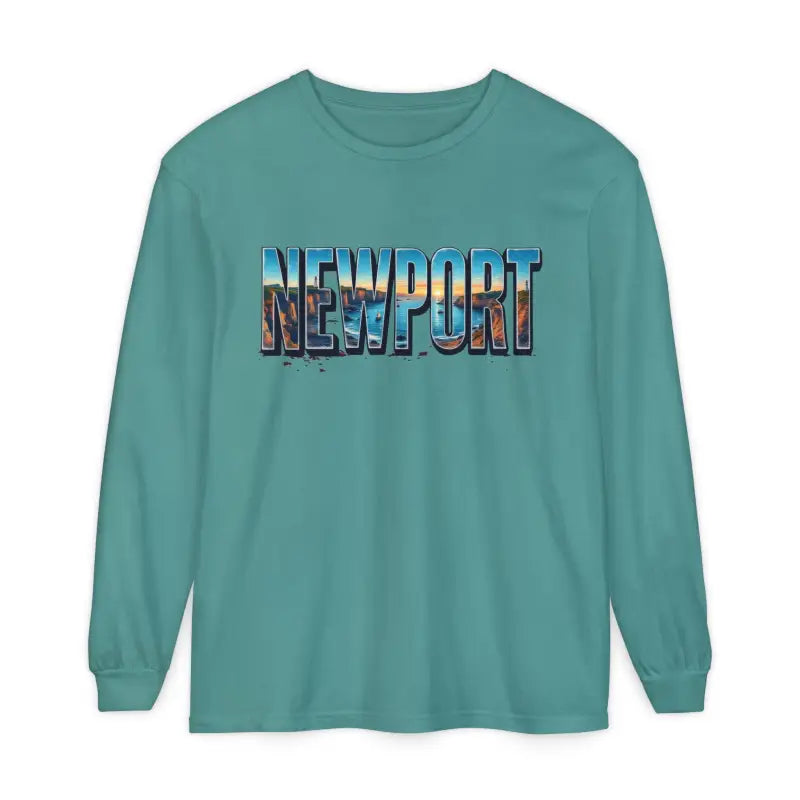 Ocean State Styles T Shirt Newport Beach Vibes Long Sleeve