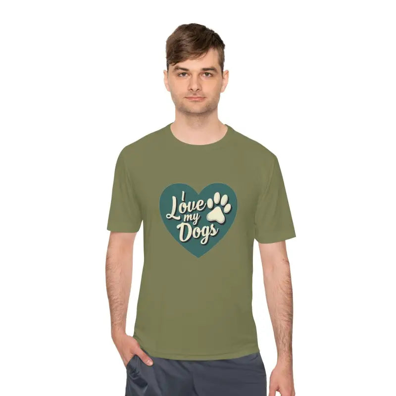 Ocean State Styles Love My Dogs Graphic T Shirt Unisex
