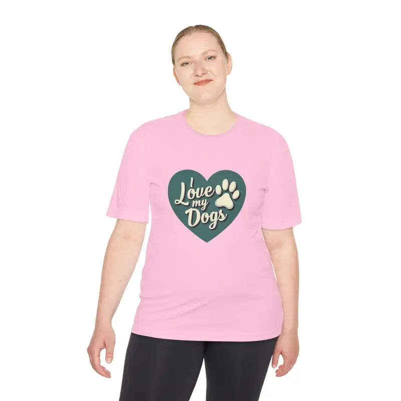 Ocean State Styles Love My Dogs Graphic T Shirt Unisex