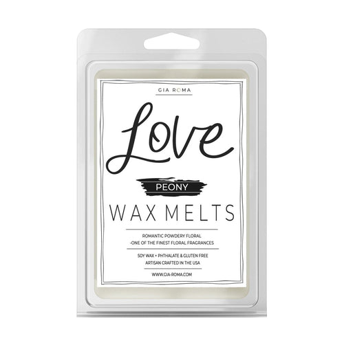 London Peony Romantic Powdery Floral Candle Scent, White or Black Label