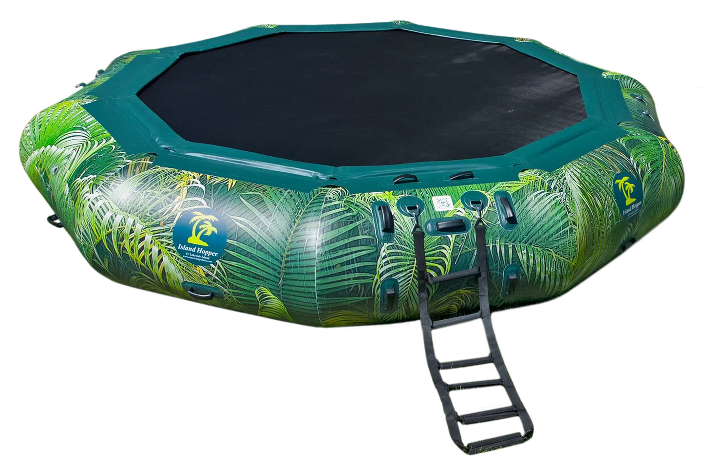 Island Hopper 15’ Water Bouncer Lakeside Graphics Series